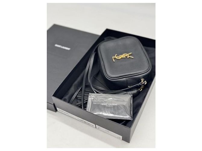 Borsa a tracolla Saint Laurent in pelle nera Nero - vista 16
