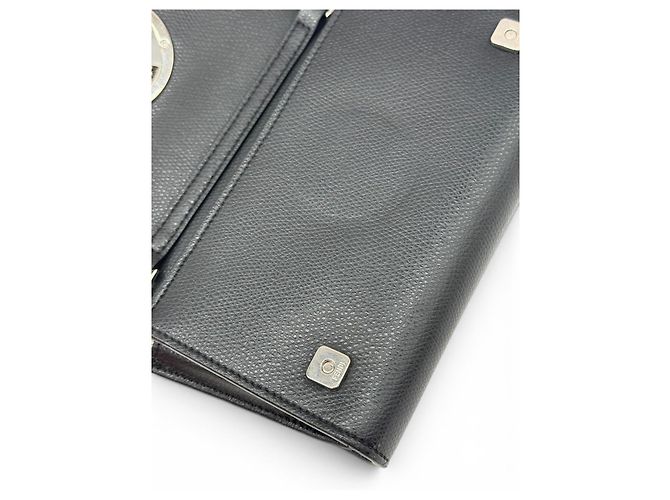 Borsa Fendi in pelle nera Nero - vista 11