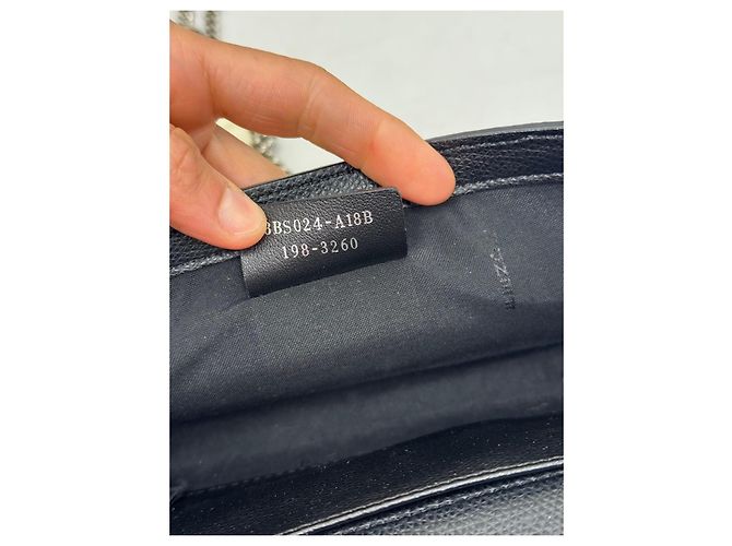 Borsa Fendi in pelle nera Nero - vista 14
