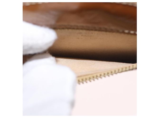 LOUIS VUITTON Vernis Comte de Feu Pochette Owl Bronze M92268 LV Auth BA13648V Bronzo - vista 12
