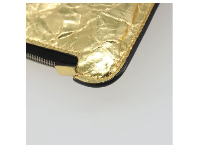 Clutch CHANEL in pelle, toni oro e argento, CC Auth BA13613SAM - vista 11