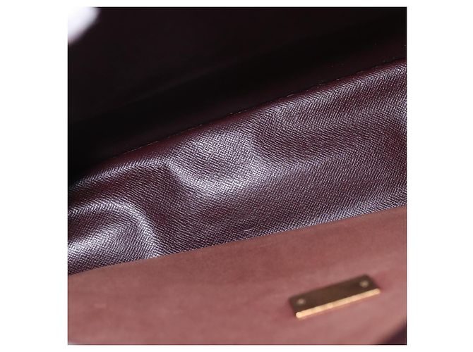 LOUIS VUITTON Taiga Porte Documents Angara Bag Acajou M30776 Auth bs35692 Marrone - vista 10