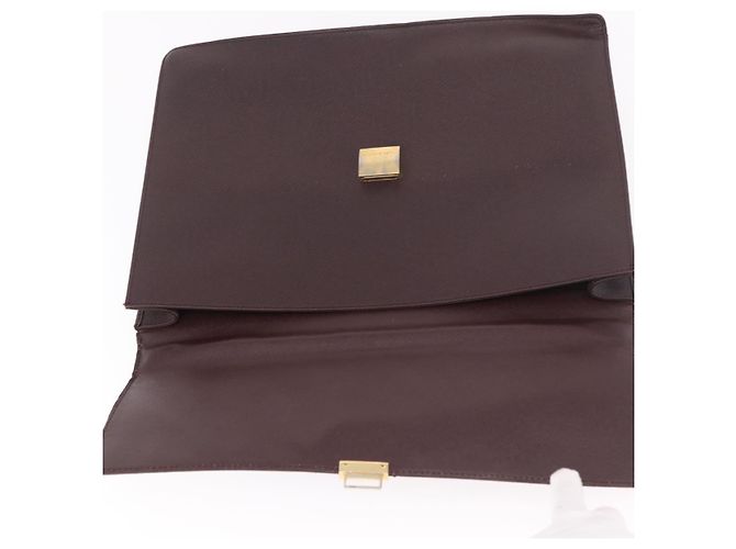 LOUIS VUITTON Taiga Porte Documents Angara Bag Acajou M30776 Auth bs35692 Marrone - vista 18