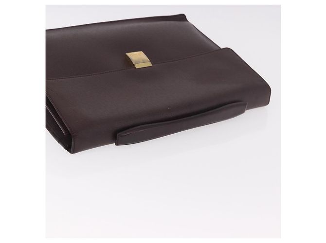 LOUIS VUITTON Taiga Porte Documents Angara Bag Acajou M30776 Auth bs35692 Marrone - vista 6