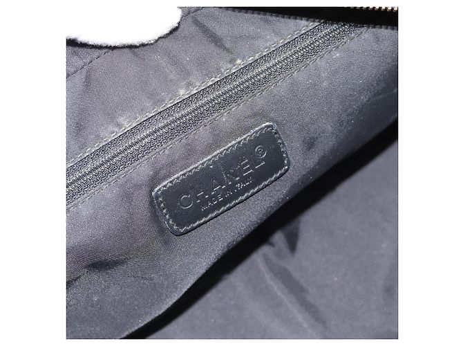 CHANEL Nuova Borsa Travel Line Nylon Nero CC Autentica 188435 - vista 15