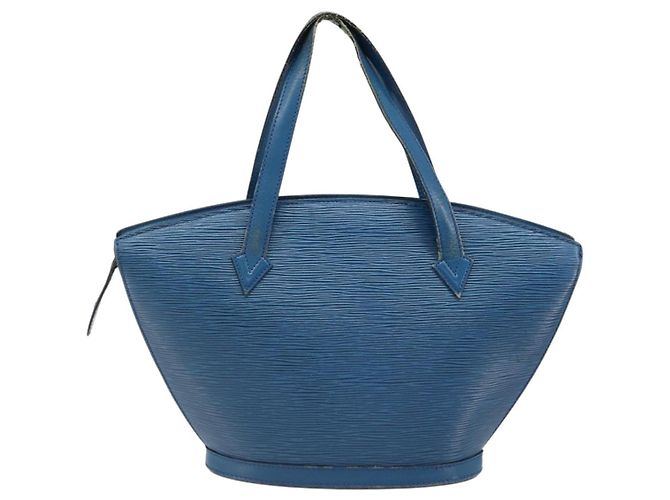 Borsa a Spalla LOUIS VUITTON Epi Saint Jacques Blu M52275 LV Auth hk3825 - vista 2
