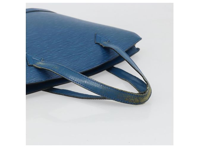 Borsa a Spalla LOUIS VUITTON Epi Saint Jacques Blu M52275 LV Auth hk3825 - vista 7