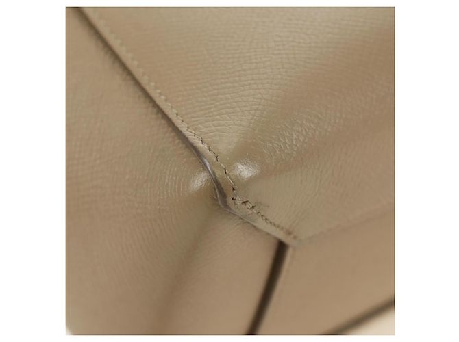 Céline Borsa CELINE Belt Bag Micro in pelle 2way Beige Oro Auth 185805M D'oro - vista 14