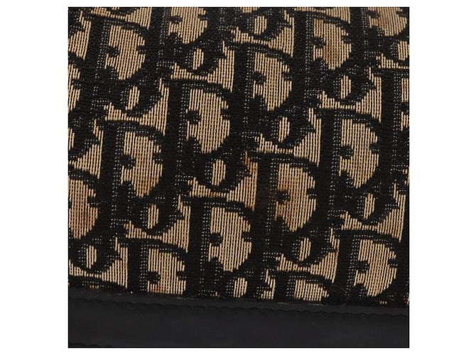 Borsa Christian Dior Trotter Canvas Blu Navy Argento Autentica ka4937 - vista 10
