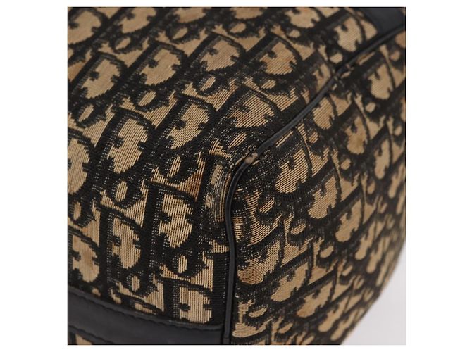 Borsa Christian Dior Trotter Canvas Blu Navy Argento Autentica ka4937 - vista 12