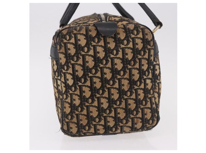 Borsa Christian Dior Trotter Canvas Blu Navy Argento Autentica ka4937 - vista 4