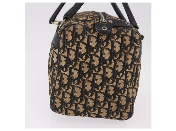 Borsa Christian Dior Trotter Canvas Blu Navy Argento Autentica ka4937 - vista 5
