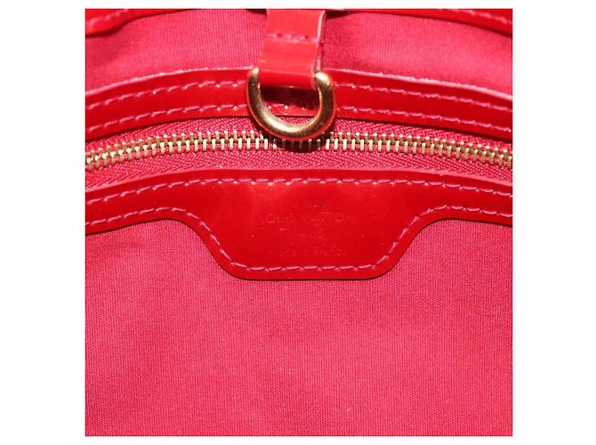 LOUIS VUITTON Monogram Vernis Wilshire PM Tasche Pomme D'amour M93642 Auth 189225 Rot - Ansicht 18