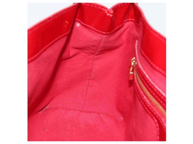 LOUIS VUITTON Monogram Vernis Wilshire PM Tasche Pomme D'amour M93642 Auth 189225 Rot - Ansicht 20