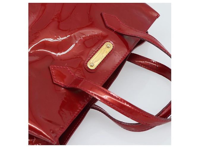 LOUIS VUITTON Monogram Vernis Wilshire PM Tasche Pomme D'amour M93642 Auth 189225 Rot - Ansicht 6