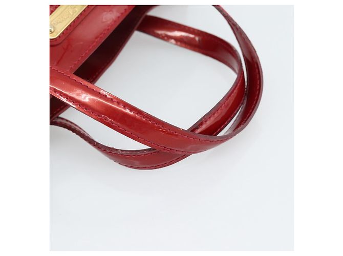 LOUIS VUITTON Monogram Vernis Wilshire PM Tasche Pomme D'amour M93642 Auth 189225 Rot - Ansicht 7