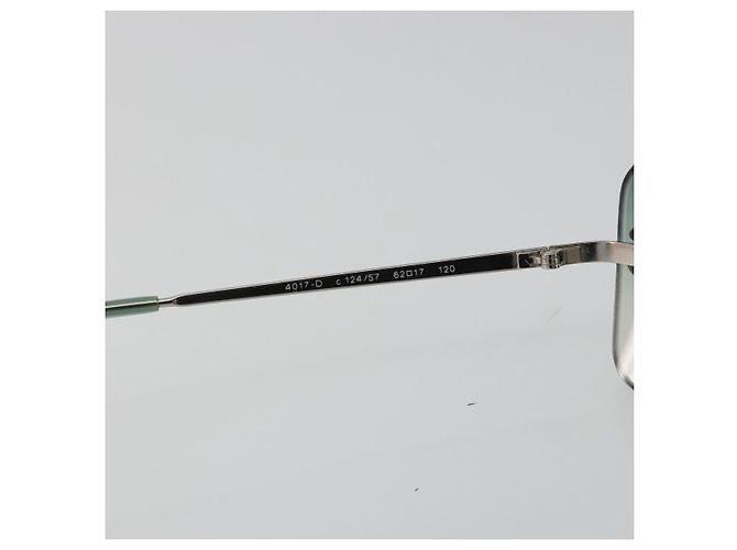Gafas de sol CHANEL COCO Mark metal Verde CC Auth 188886 - vista 13