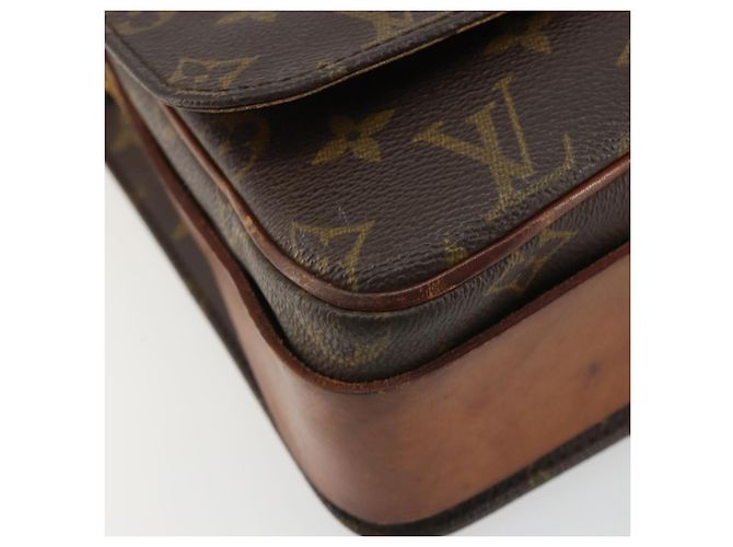 LOUIS VUITTON Borsa a tracolla Monogram Cartouchiere GM M51252 LV Auth 188485 Monogramma - vista 15