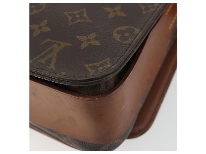 LOUIS VUITTON Borsa a tracolla Monogram Cartouchiere GM M51252 LV Auth 188485 Monogramma - vista 16