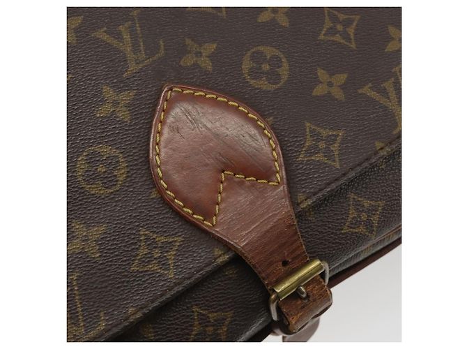 LOUIS VUITTON Borsa a tracolla Monogram Cartouchiere GM M51252 LV Auth 188485 Monogramma - vista 18