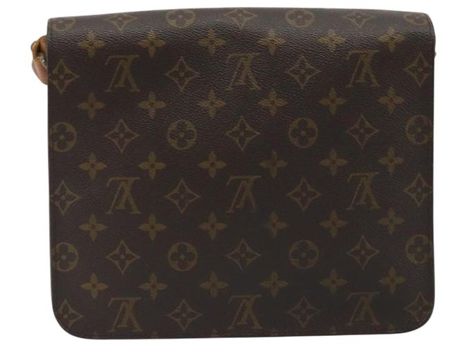 LOUIS VUITTON Borsa a tracolla Monogram Cartouchiere GM M51252 LV Auth 188485 Monogramma - vista 2