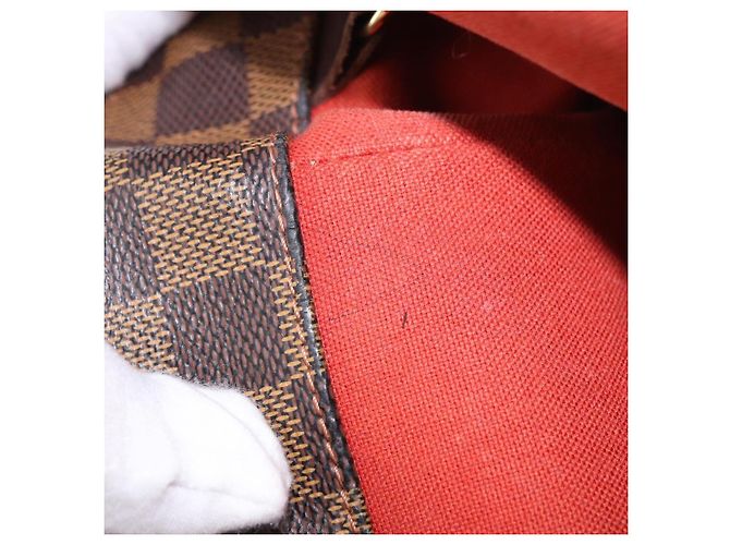 LOUIS VUITTON Borsa a tracolla Damier Ebene Bastille N45258 LV Auth 189380 - vista 11