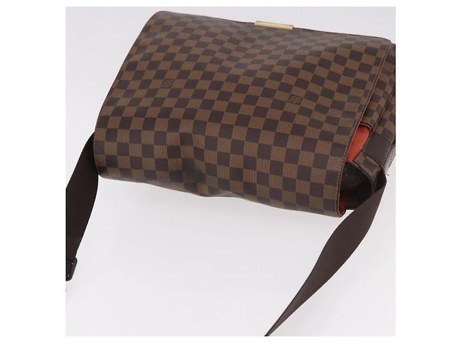 LOUIS VUITTON Borsa a tracolla Damier Ebene Bastille N45258 LV Auth 189380 - vista 14