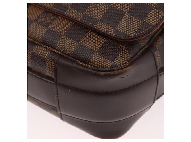 LOUIS VUITTON Borsa a tracolla Damier Ebene Bastille N45258 LV Auth 189380 - vista 17