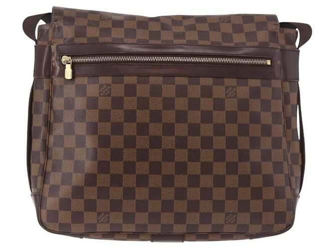LOUIS VUITTON Borsa a tracolla Damier Ebene Bastille N45258 LV Auth 189380 - vista 2