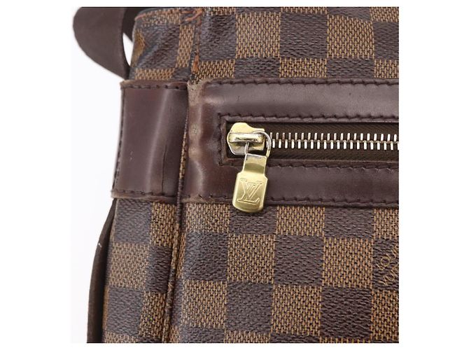 LOUIS VUITTON Borsa a tracolla Damier Ebene Bastille N45258 LV Auth 189380 - vista 20