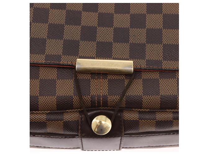 LOUIS VUITTON Borsa a tracolla Damier Ebene Bastille N45258 LV Auth 189380 - vista 21