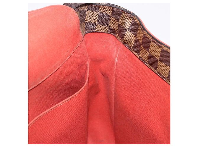 LOUIS VUITTON Borsa a tracolla Damier Ebene Bastille N45258 LV Auth 189380 - vista 24
