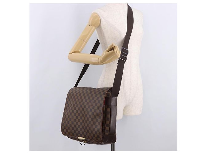 LOUIS VUITTON Borsa a tracolla Damier Ebene Bastille N45258 LV Auth 189380 - vista 29