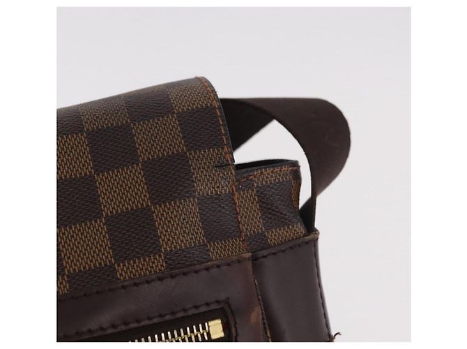 LOUIS VUITTON Borsa a tracolla Damier Ebene Bastille N45258 LV Auth 189380 - vista 4