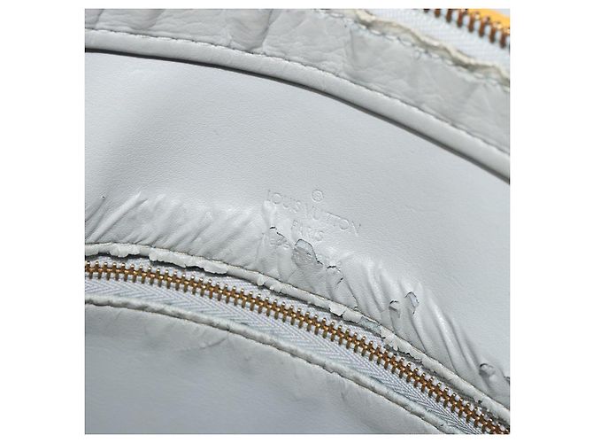 LOUIS VUITTON Borsa Monogram Vernis Houston Gris M91053 LV Auth BA13534 Grigio - vista 10