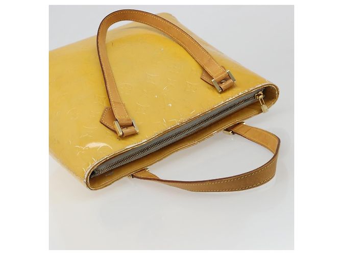 LOUIS VUITTON Borsa Monogram Vernis Houston Gris M91053 LV Auth BA13534 Grigio - vista 14