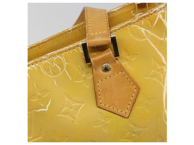 LOUIS VUITTON Borsa Monogram Vernis Houston Gris M91053 LV Auth BA13534 Grigio - vista 20
