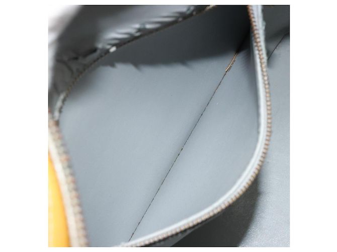 LOUIS VUITTON Borsa Monogram Vernis Houston Gris M91053 LV Auth BA13534 Grigio - vista 26