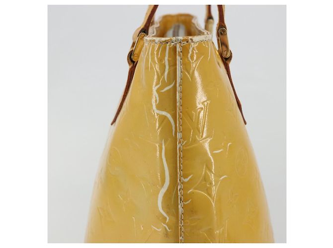 LOUIS VUITTON Borsa Monogram Vernis Houston Gris M91053 LV Auth BA13534 Grigio - vista 4