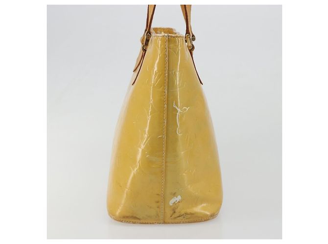 LOUIS VUITTON Borsa Monogram Vernis Houston Gris M91053 LV Auth BA13534 Grigio - vista 5