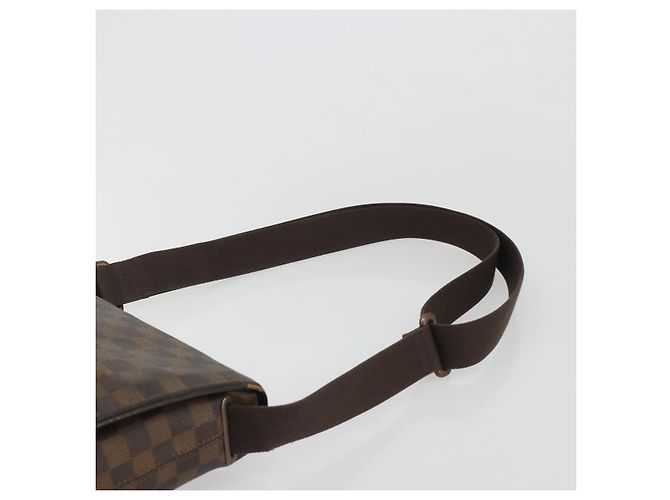 LOUIS VUITTON Borsa a Spalla Damier Ebene Brooklyn PM N51210 LV Auth 188492 - vista 14