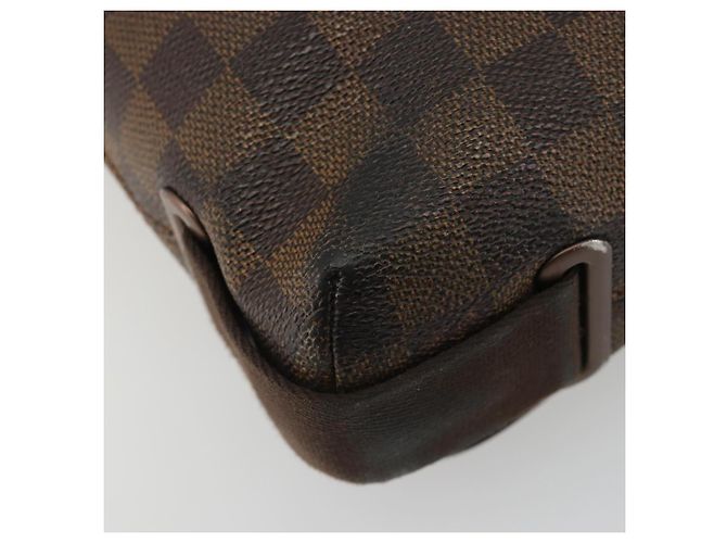LOUIS VUITTON Borsa a Spalla Damier Ebene Brooklyn PM N51210 LV Auth 188492 - vista 18
