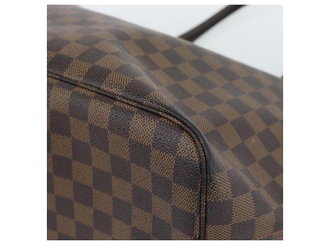 LOUIS VUITTON Damier Ebene Neverfull MM Tote Bag N51105 LV Auth 189029 - vista 15