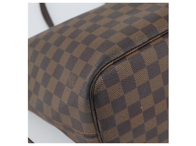LOUIS VUITTON Damier Ebene Neverfull MM Tote Bag N51105 LV Auth 189029 - vista 16