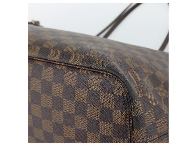 LOUIS VUITTON Damier Ebene Neverfull MM Tote Bag N51105 LV Auth 189029 - vista 17