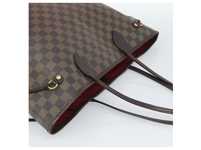 LOUIS VUITTON Damier Ebene Neverfull MM Tote Bag N51105 LV Auth 189029 - vista 6