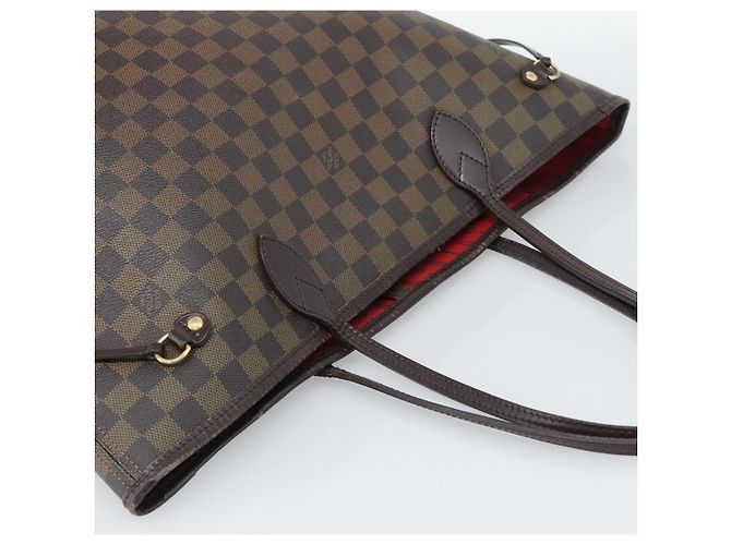 LOUIS VUITTON Damier Ebene Neverfull MM Tote Bag N51105 LV Auth 189029 - vista 7