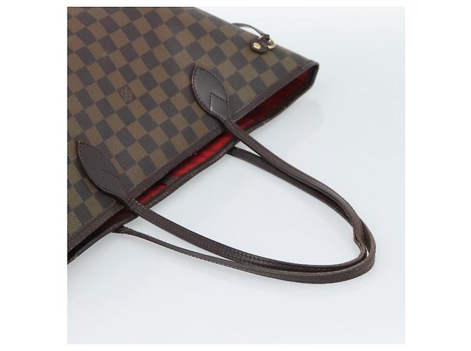 LOUIS VUITTON Damier Ebene Neverfull MM Tote Bag N51105 LV Auth 189029 - vista 8