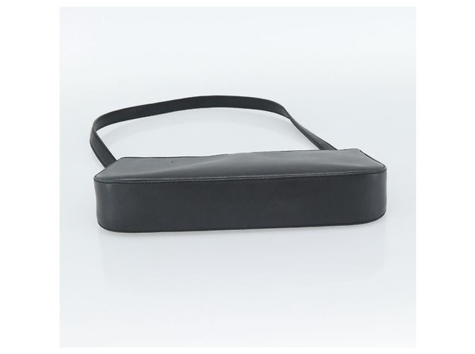 Borsa a tracolla Salvatore Ferragamo Gancini in pelle nera e argento Auth ka4963 Nero - vista 9
