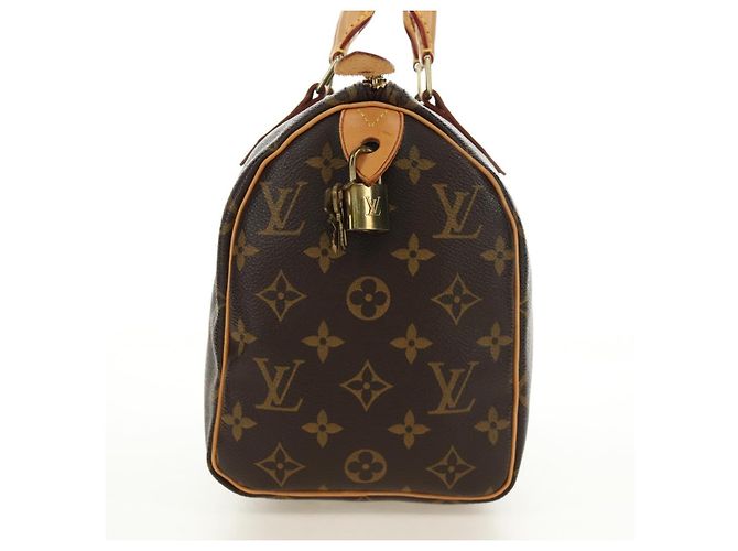 LOUIS VUITTON Borsa Monogram Speedy 25 M41528 LV Auth yk20564SAM Monogramma - vista 3